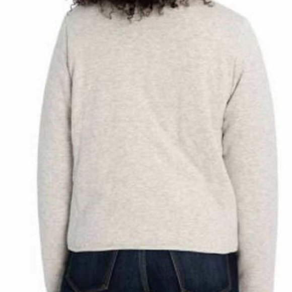 Three Dots Ladies' Quilted Jacket--Gray (Heather Gray) - Picture 2 of 11